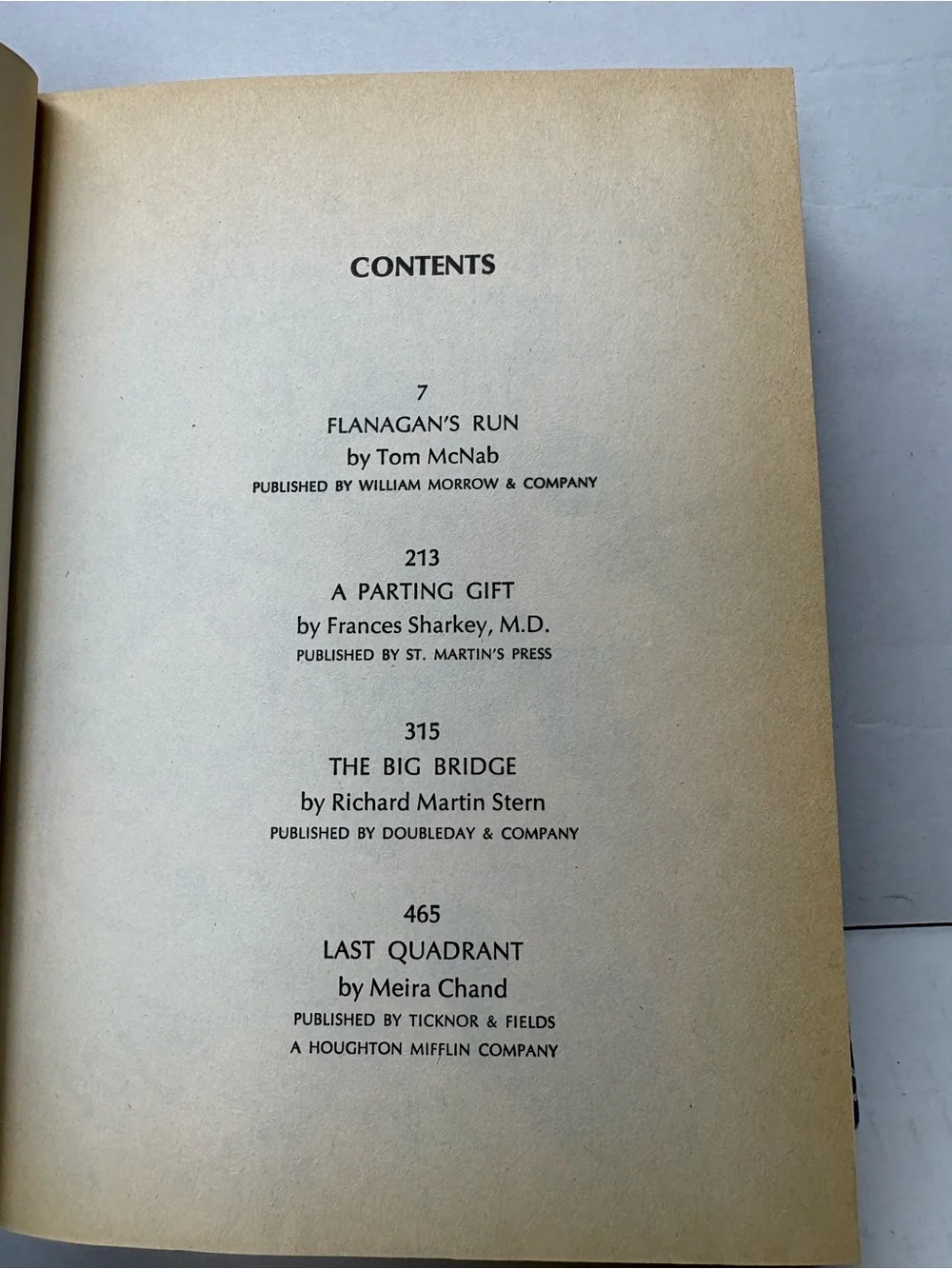 Readers Digest Condensed Books Vol 4 hardcover 1982 1st Edition